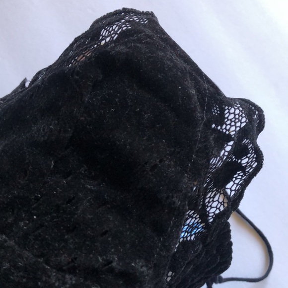 Free People-Velvet & Lace Bralette - Picture 9 of 14